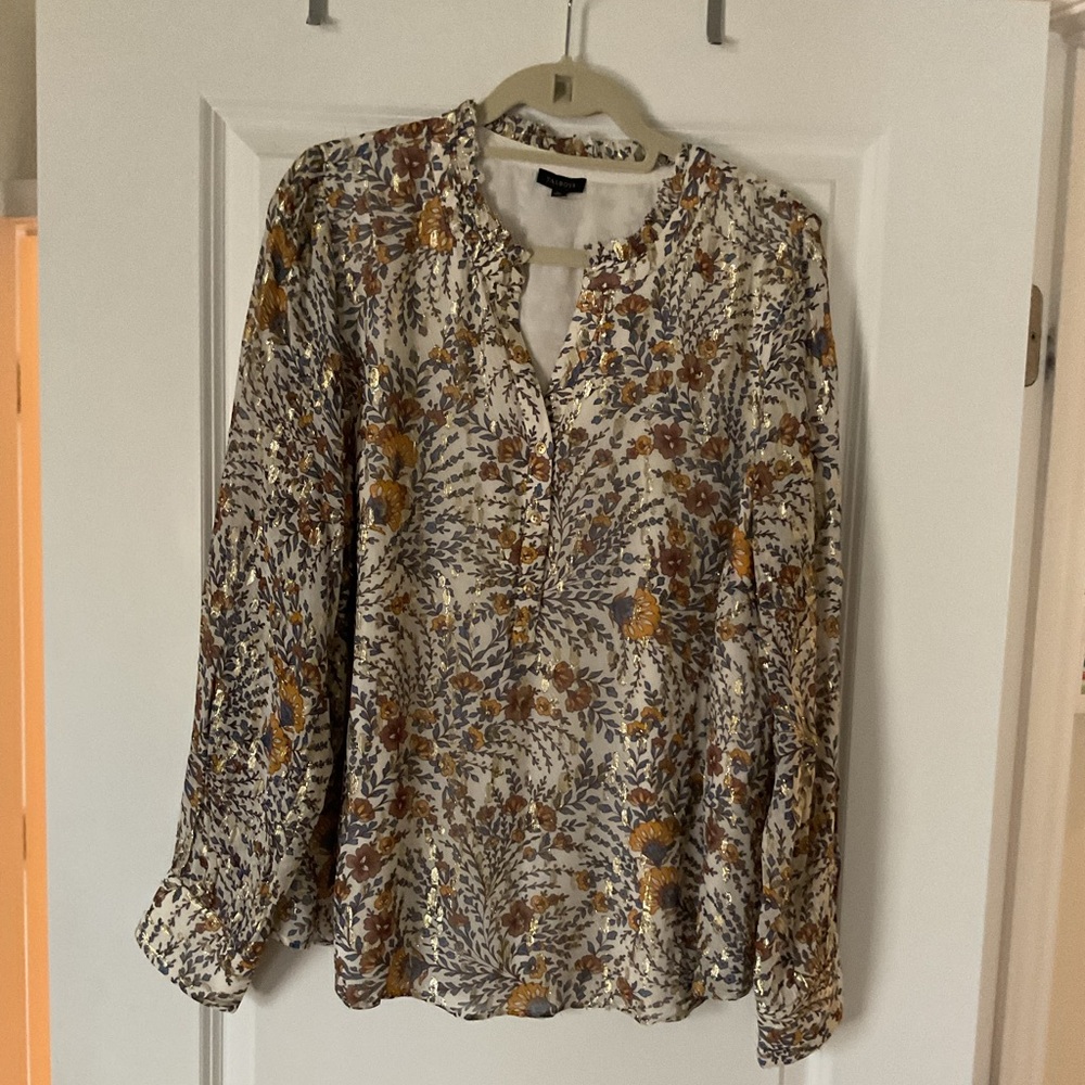 Floral Print Women's Top